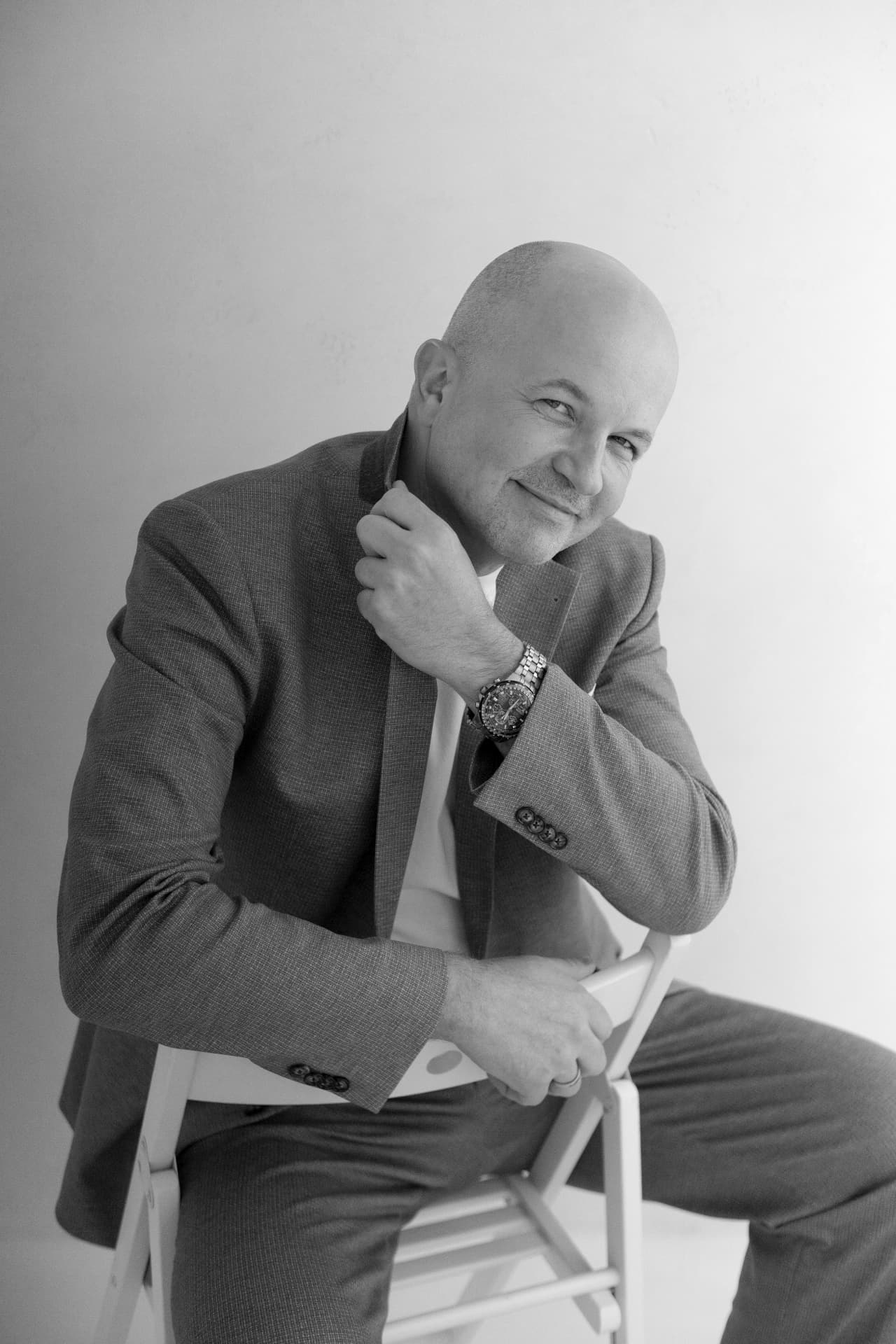 Robert Pławiak, portret do materiałów prasowych